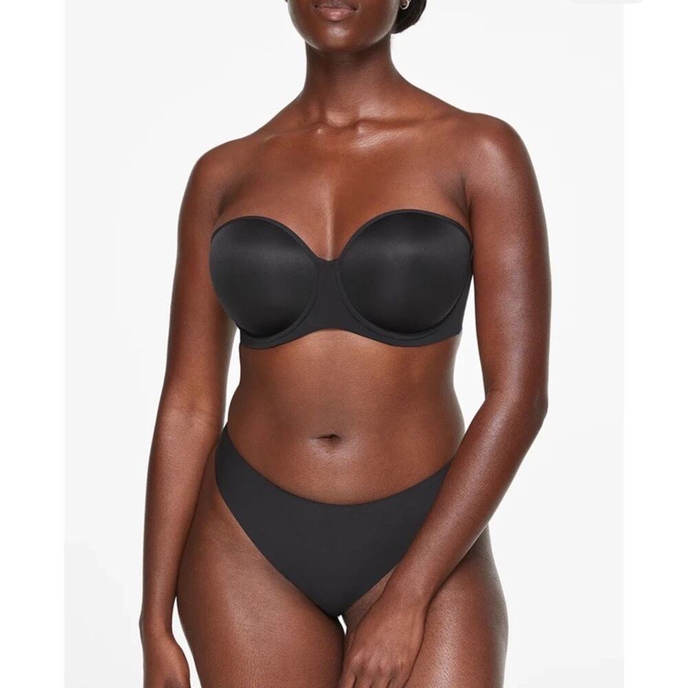 Thirdlove Bra 24/7 Classic Strapless Bra Size 32G Black NWT Convertible
